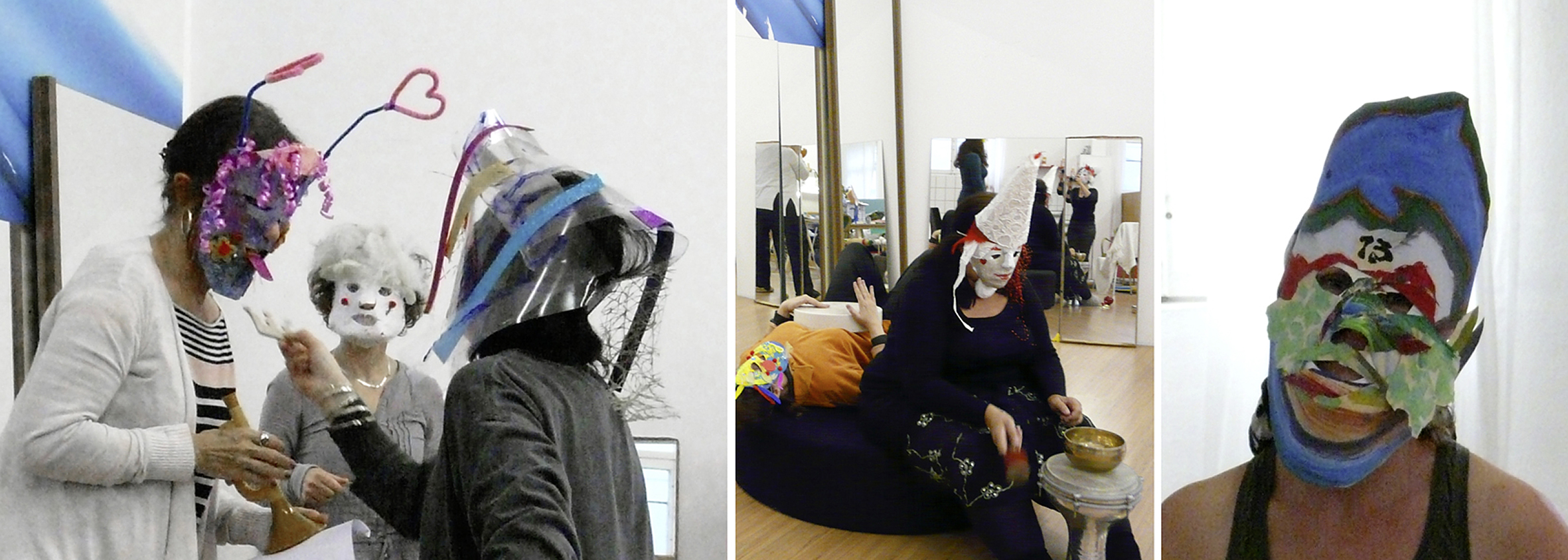 Kerstin Borchardt, Maskenspiel. im Seminar, 2013