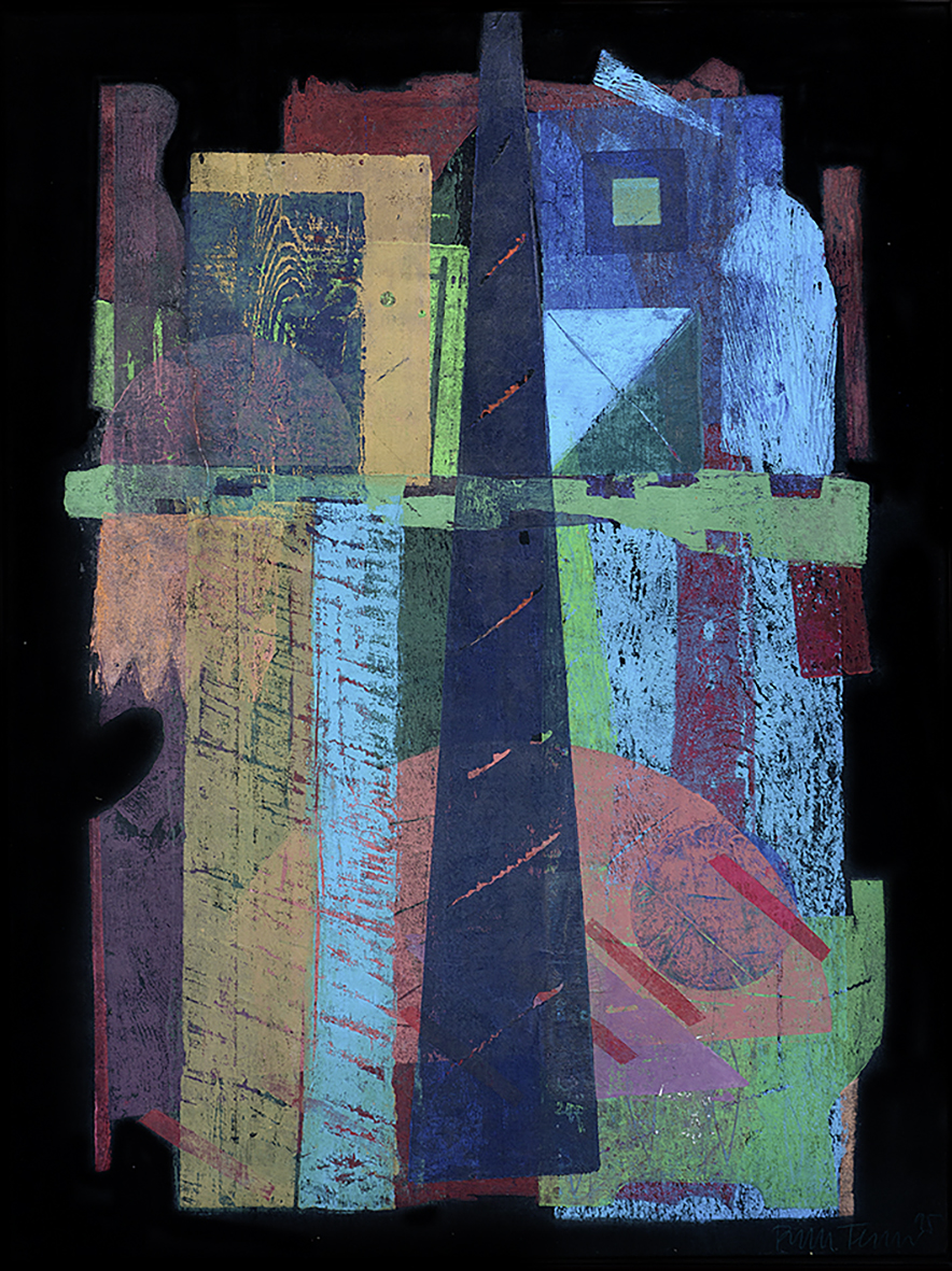 Ruth Tesmar, Arche, 1994, Öl, Holz auf Seidenkokon (Foto: Anke Berger)