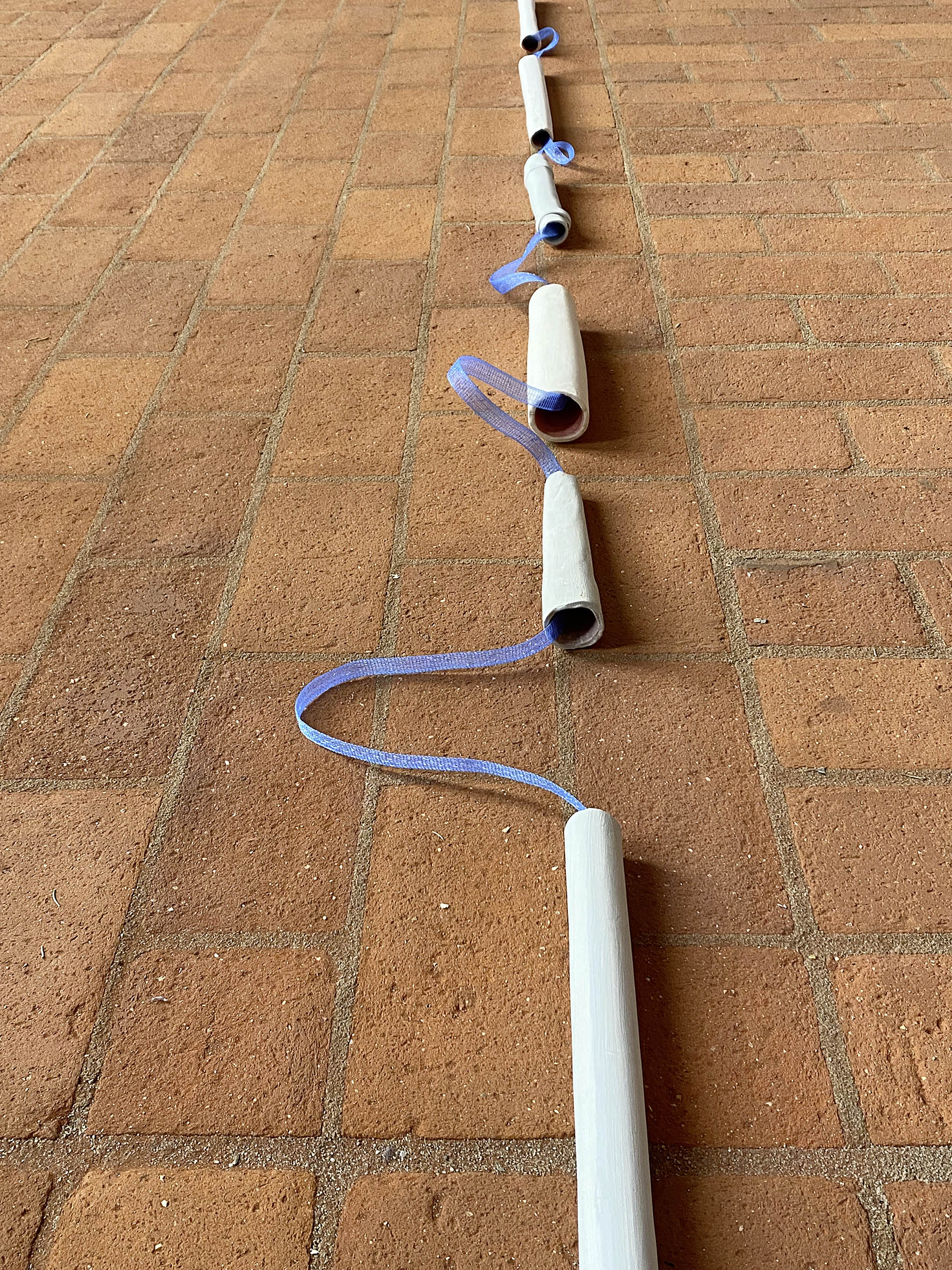 Katharina Hohmann, Transit. Detail aus der Installation
