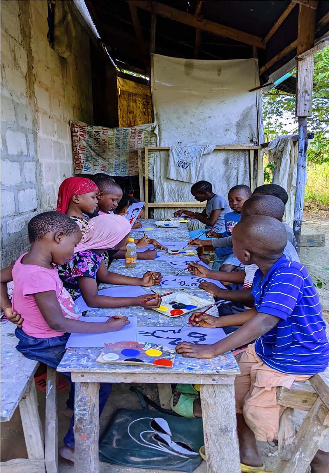 Furaha Art School - Workshop Leitung: Janeth Anakret Mbiki 2024
