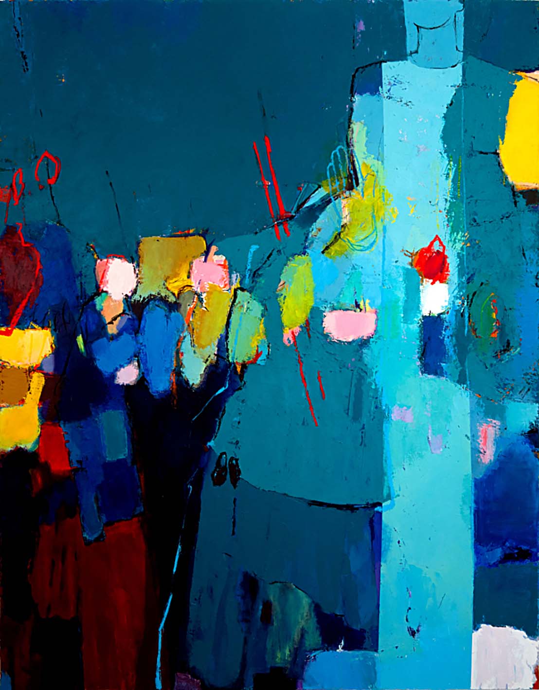 Sabine Puschmann: Marie. 2024, oil on canvas