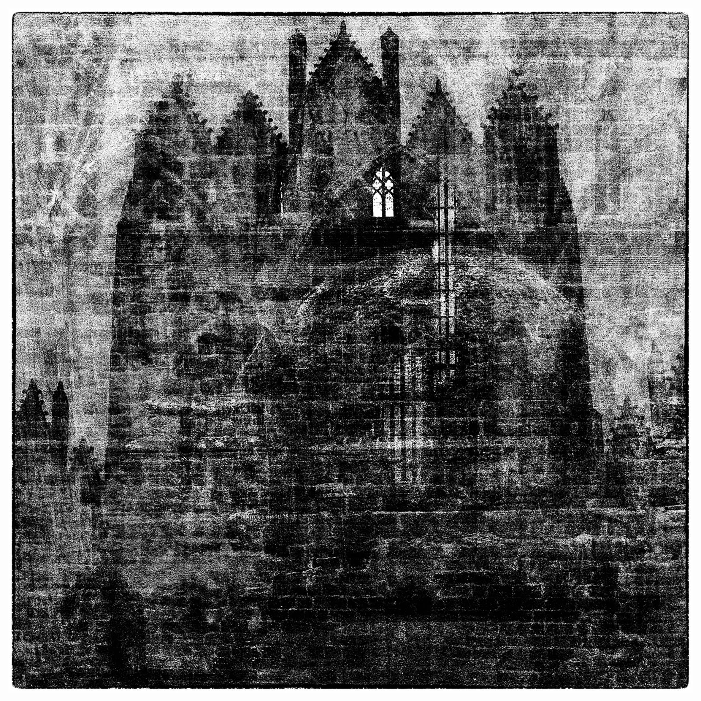 Andreas Lange: Kloster. 2020, Fotografie-Mehrfachbelichtung