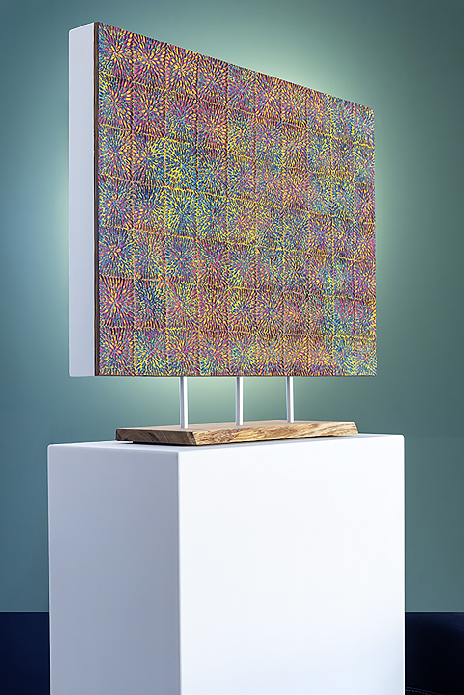 Kurt Nägele: #3488. Acryl auf Holzboard