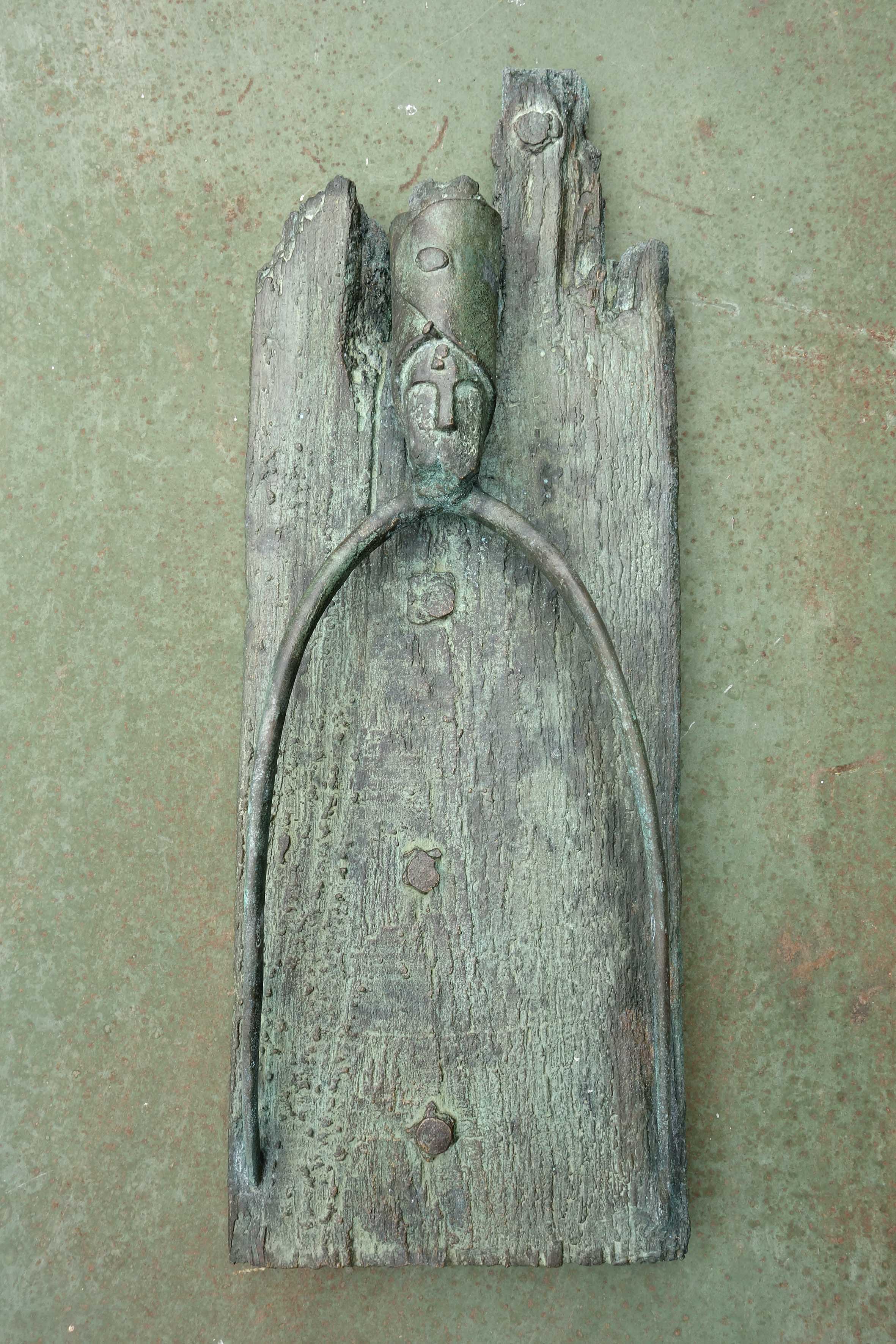 Katharina Vogt:  Wächter. Bronze