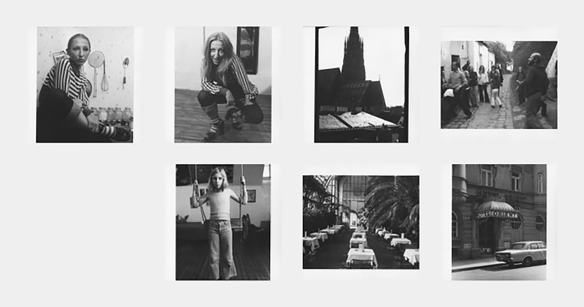 Cora Pongracz: 8 erweiterte portraits (Detail). 1974. Courtesy: Fotosammlung OstLicht, Wien / OstLicht Collection, Vienna.