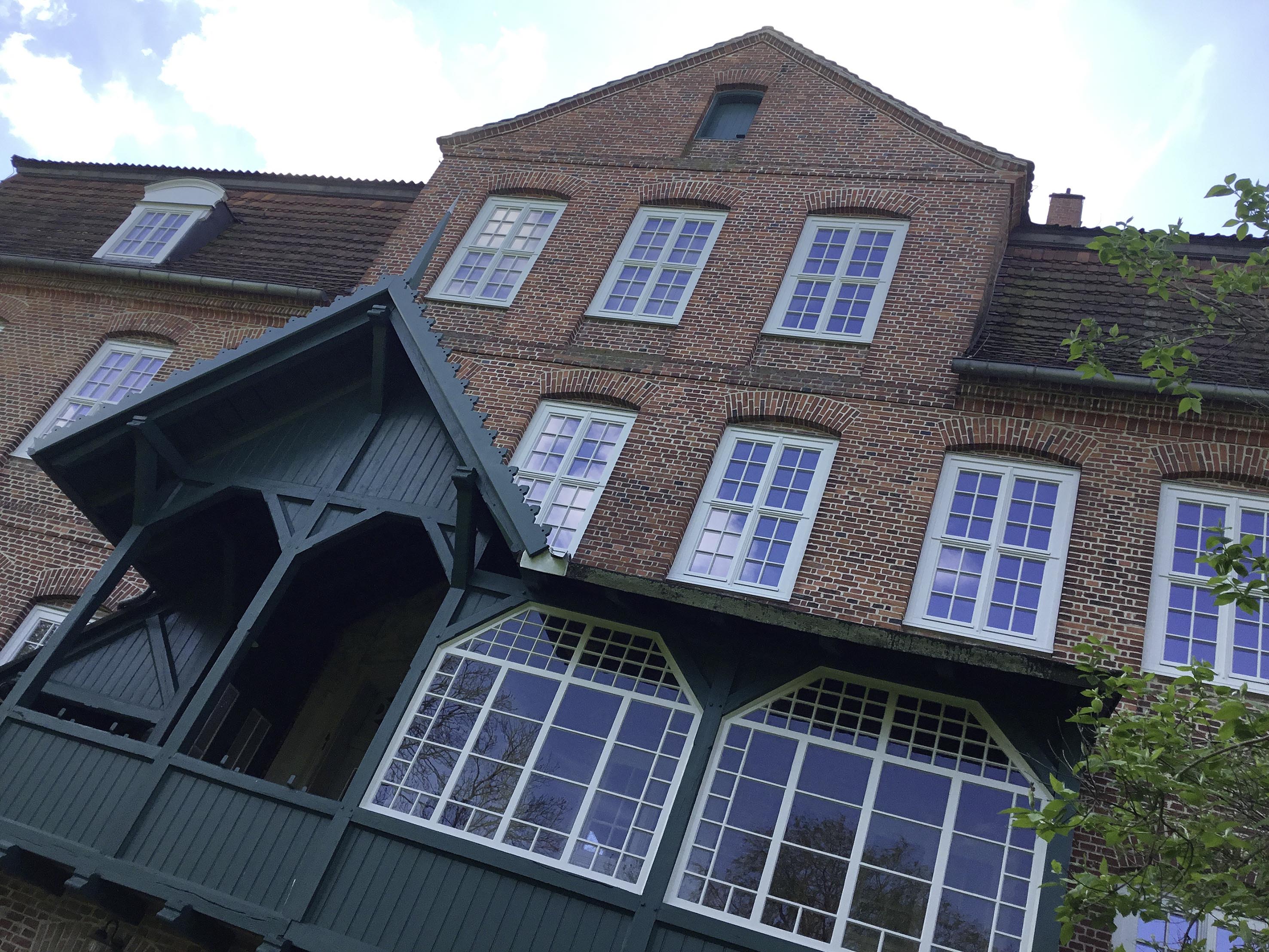 Schloss Plüschow Gartenseite, Foto: Miro Zahra