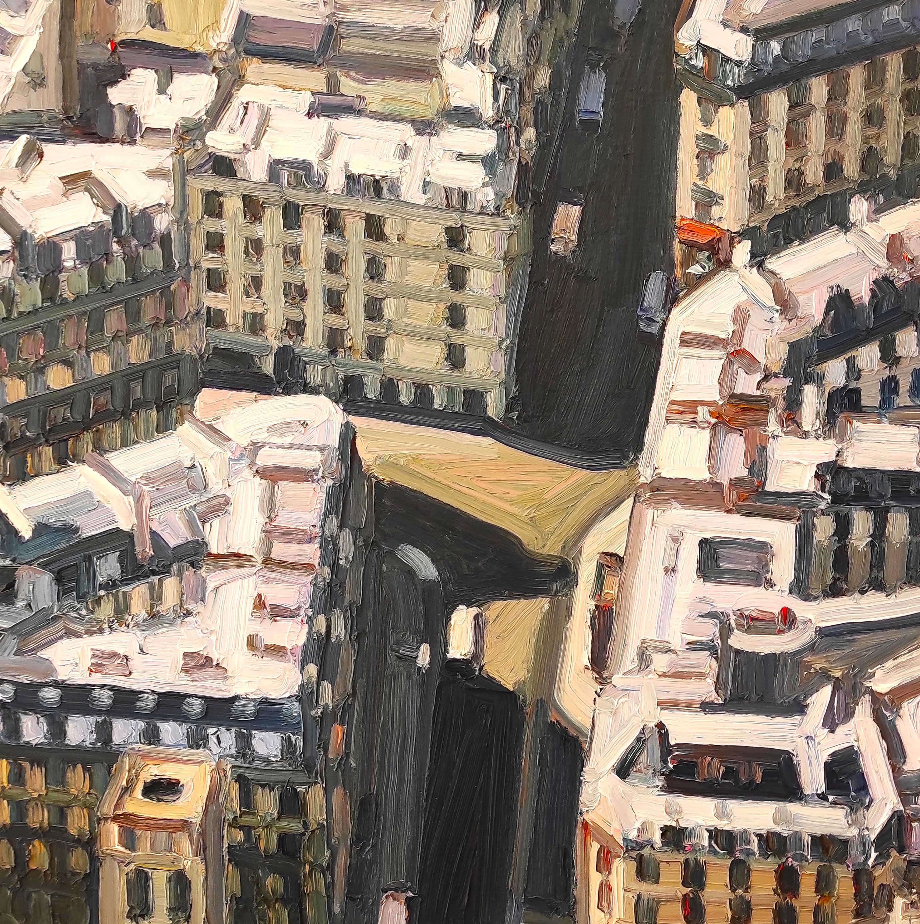 Ralph Fleck: Paris. 2013, Öl auf Leinwand