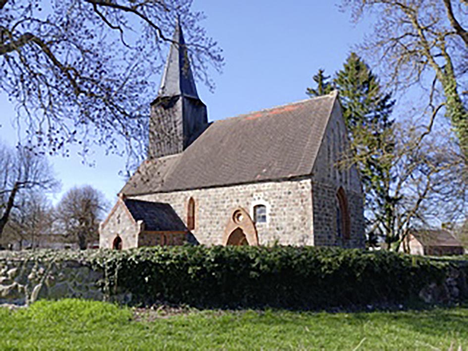 Versöhnungskirche Rattey/2026 (Foto: Werner Kothe}