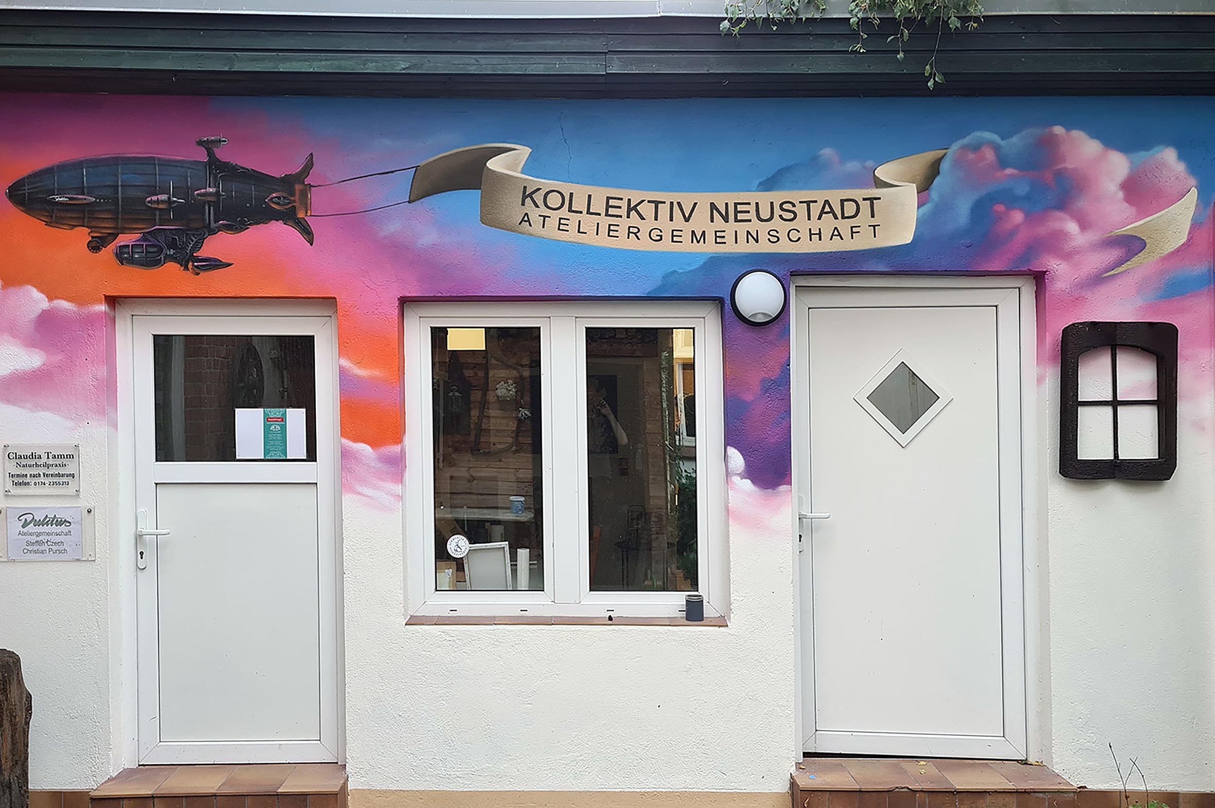 Kollektiv Neustadt - Ateliergemeinschaft (Foto: Christian Pursch)