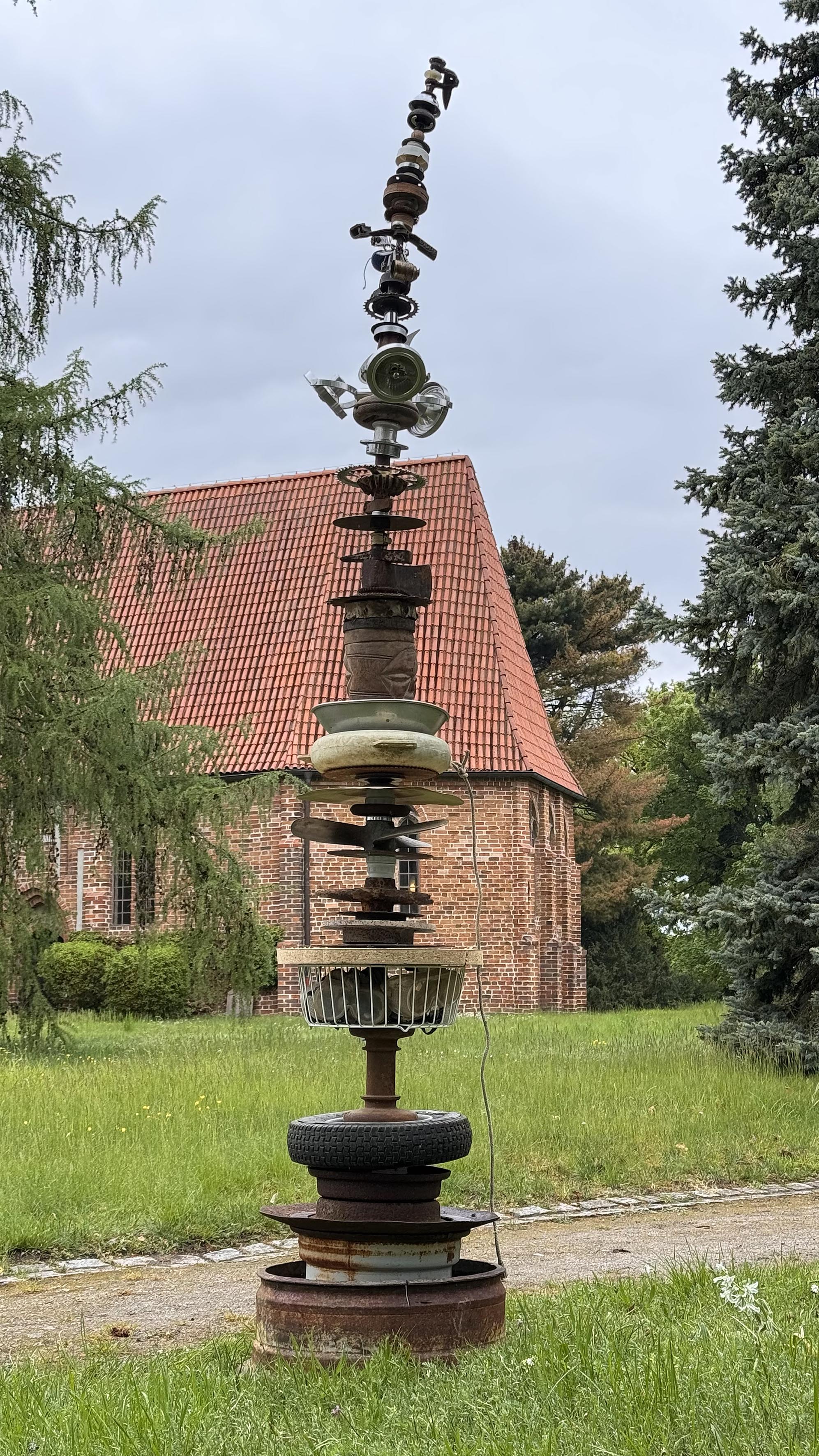 Erik Rüffler: Die Spuren des Seins. 2026, Mixed Media