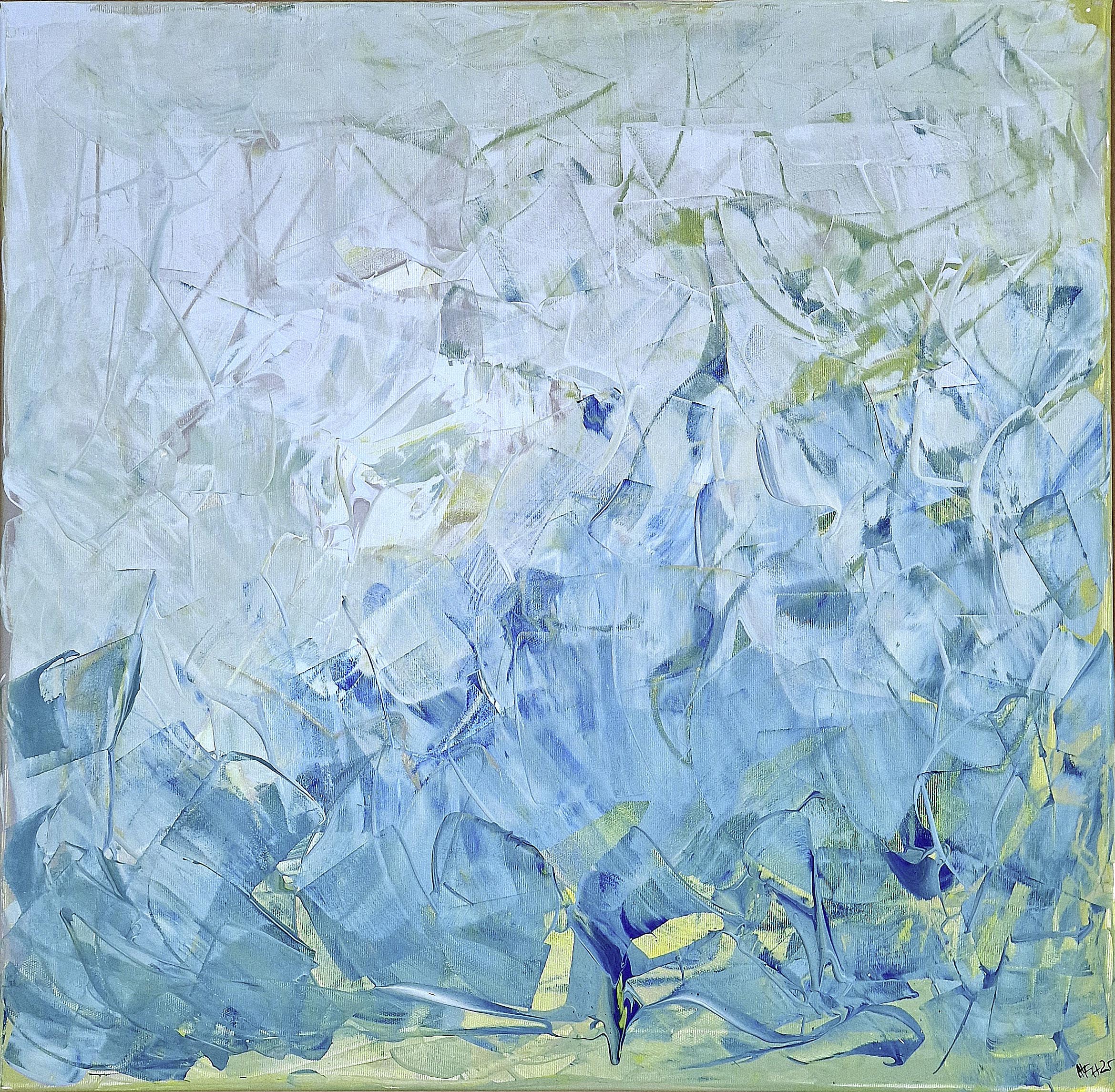 Heilke Freia Heller: Wiesenwogen. 2025, Acryl auf Leinwand