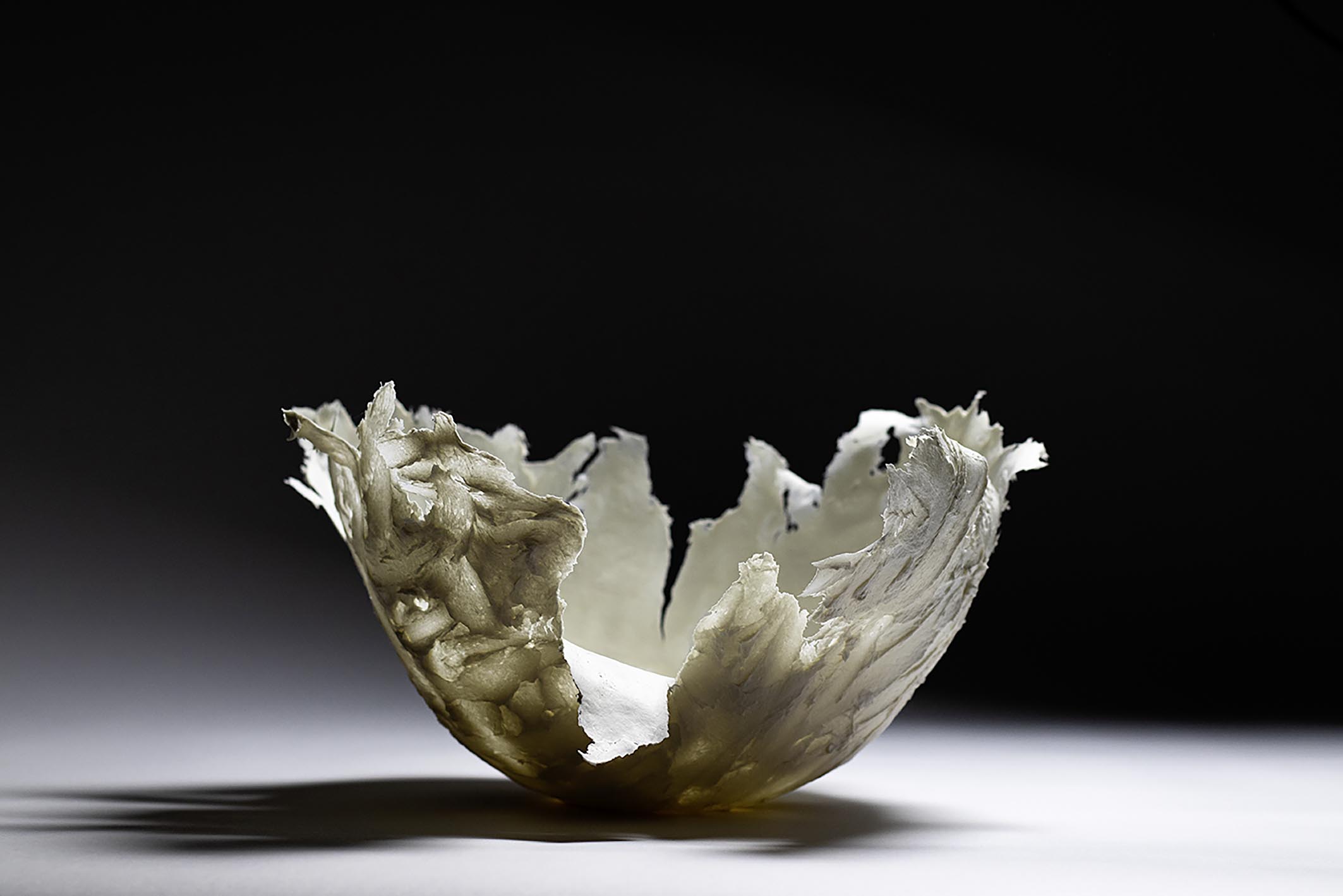 Sylvia Ludwig: Lumen I. 2026, Paperclay (Foto: Frida Ludwig)
